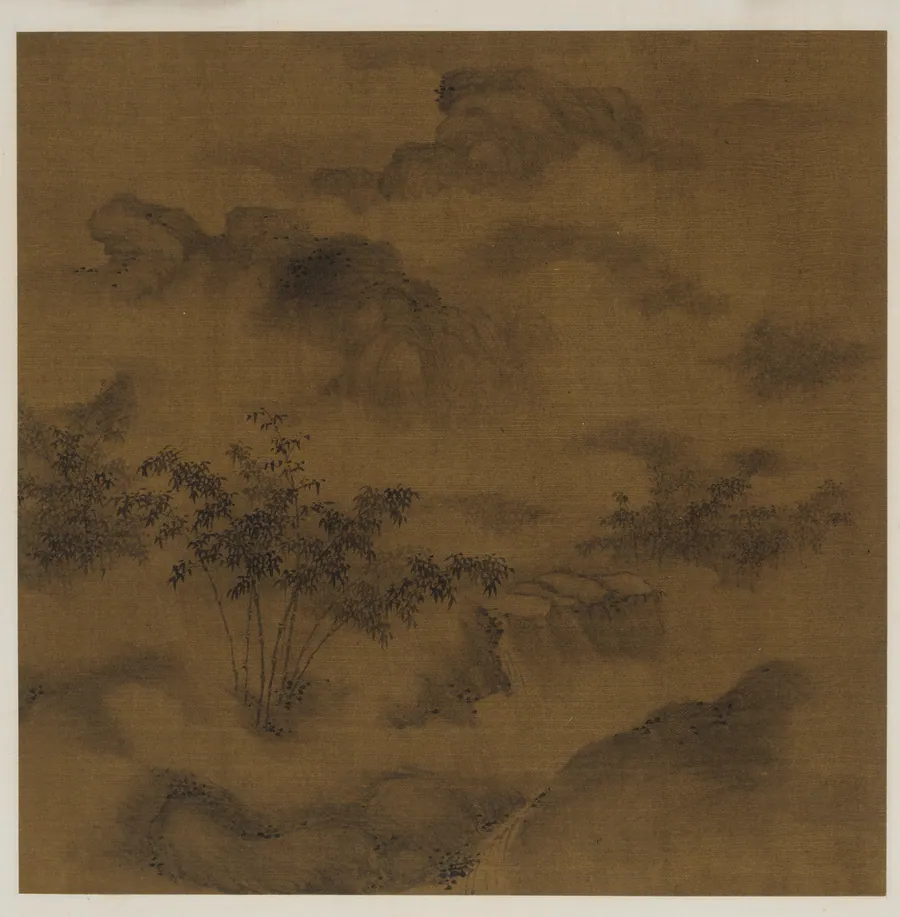Landscapes with bamboo by Formerly attributed to Guan Daosheng (1262-1319)