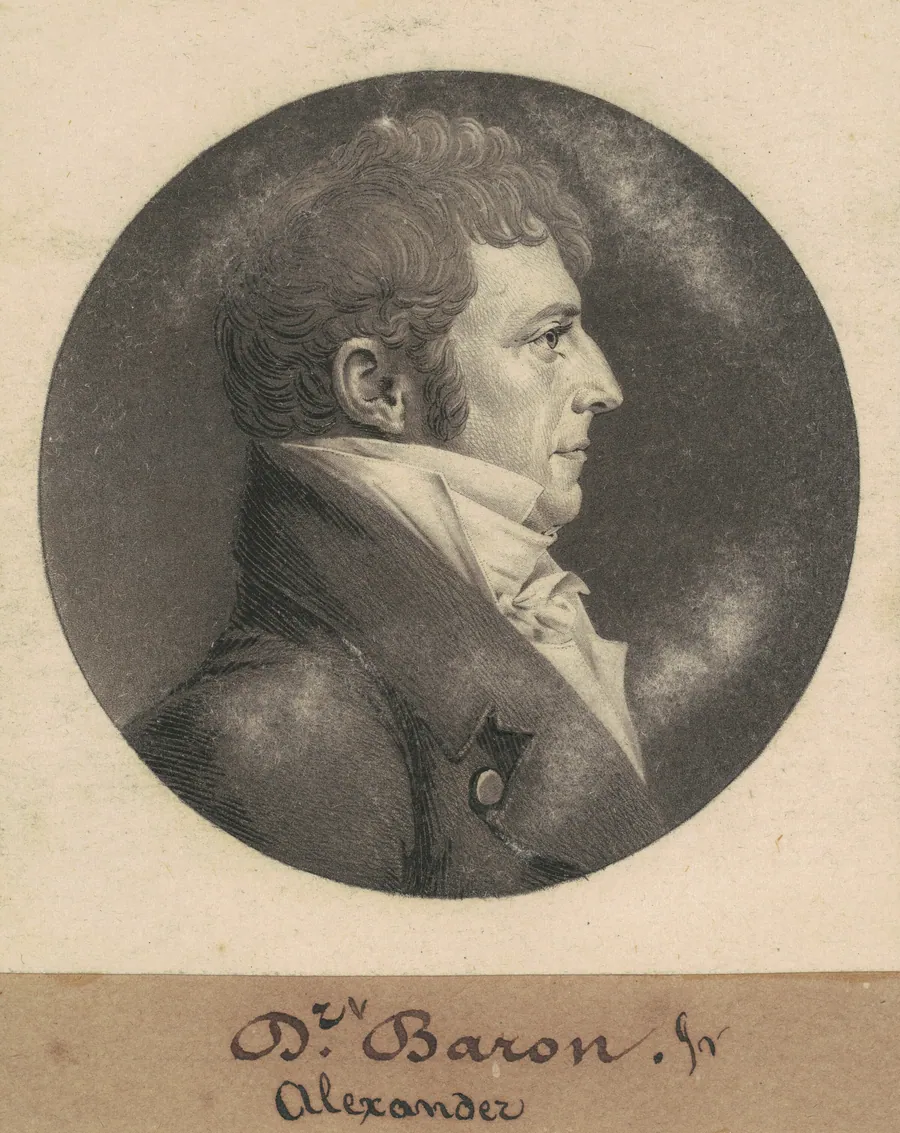 Alexander Baron, Jr. by Charles B. J. Févret de Saint-Mémin