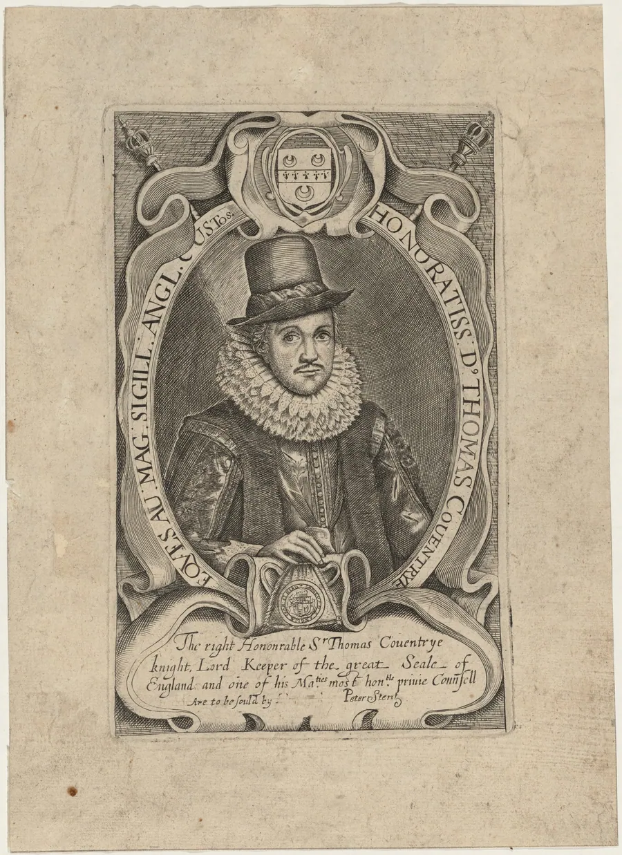 Thomas, First Baron Coventry by Simon van de Passe