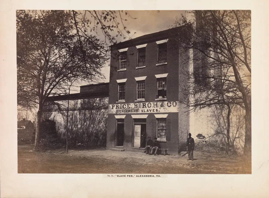 Slave Pen, Alexandria, Virginia by Andrew Joseph Russell