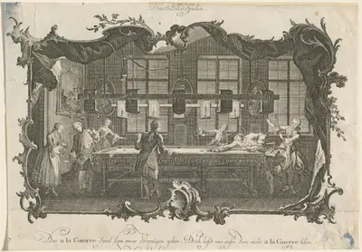 Das Billardspielen (Billiard Players)