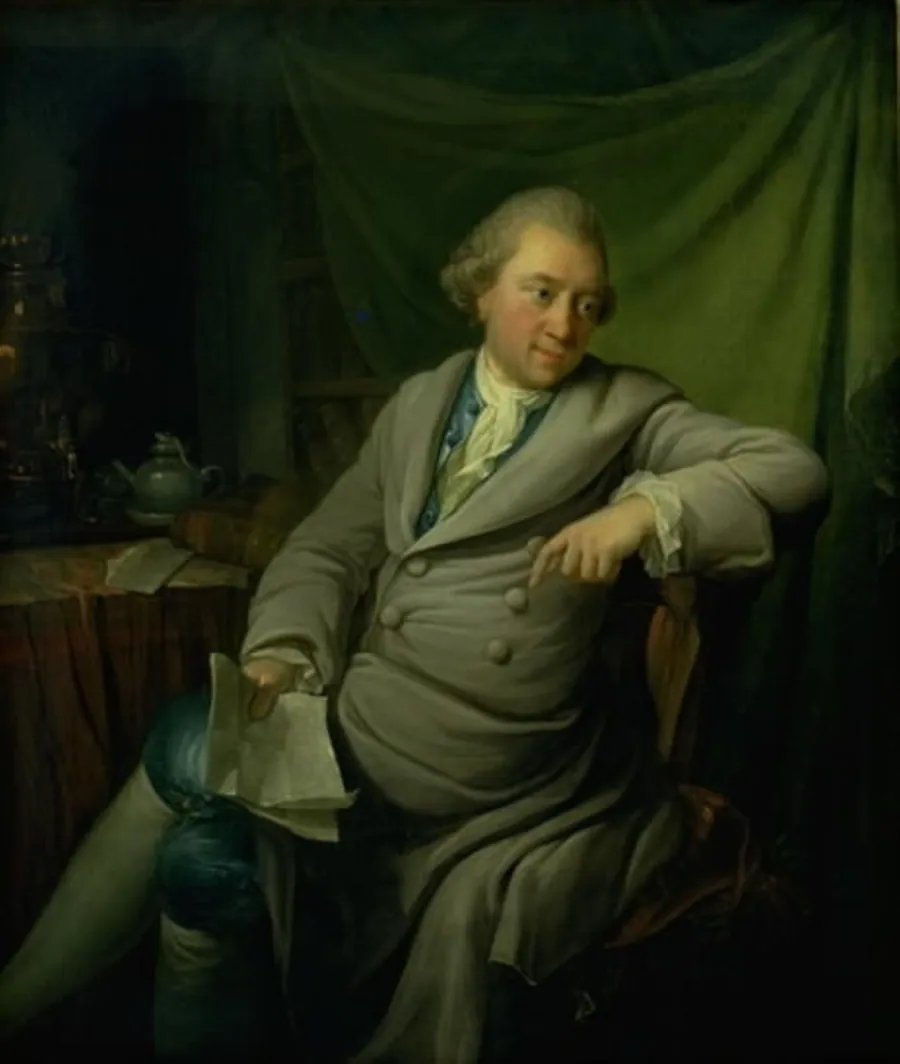 Postdirektør, justitsråd Johan Georg Pauli by Jens Juel