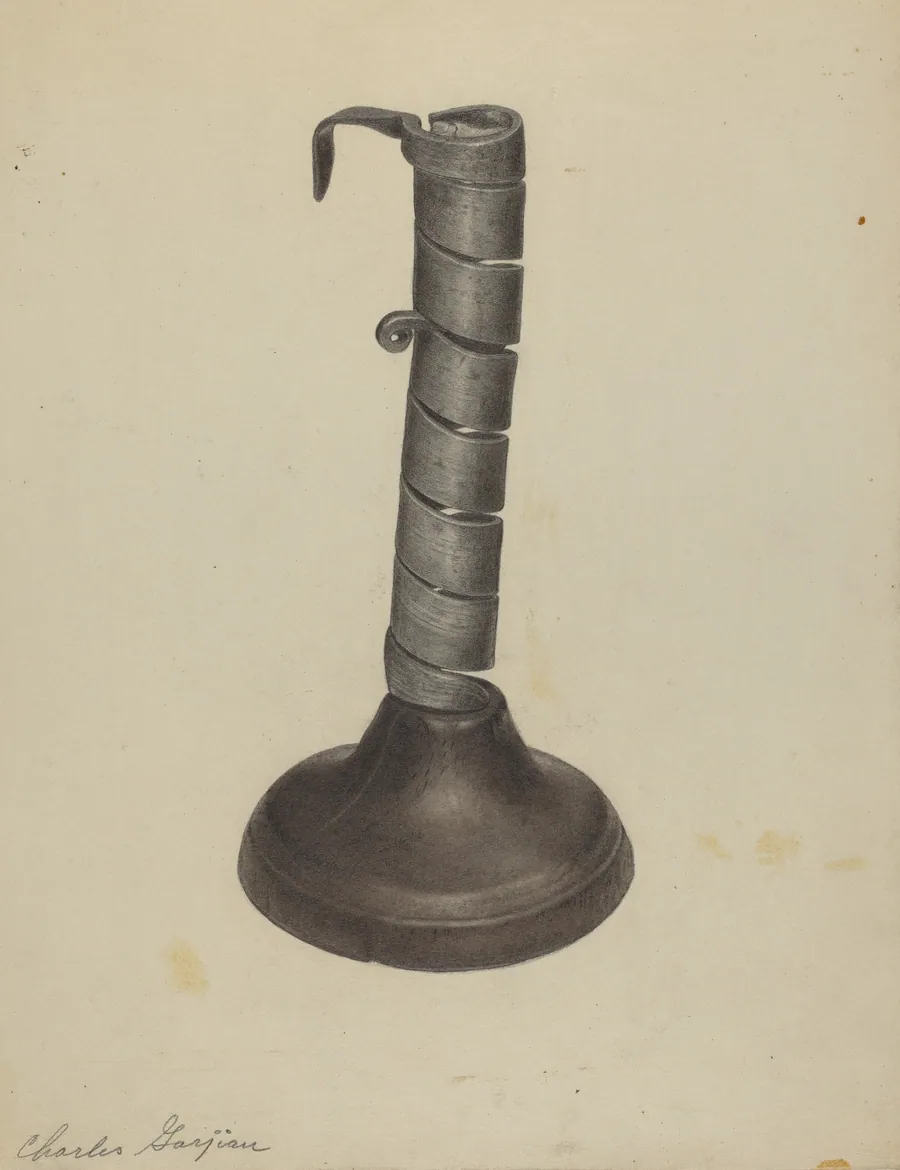 Candlestick by Charles Garjian