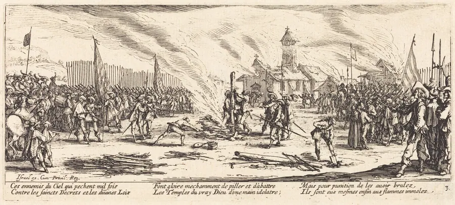 The Stake by Jacques Callot