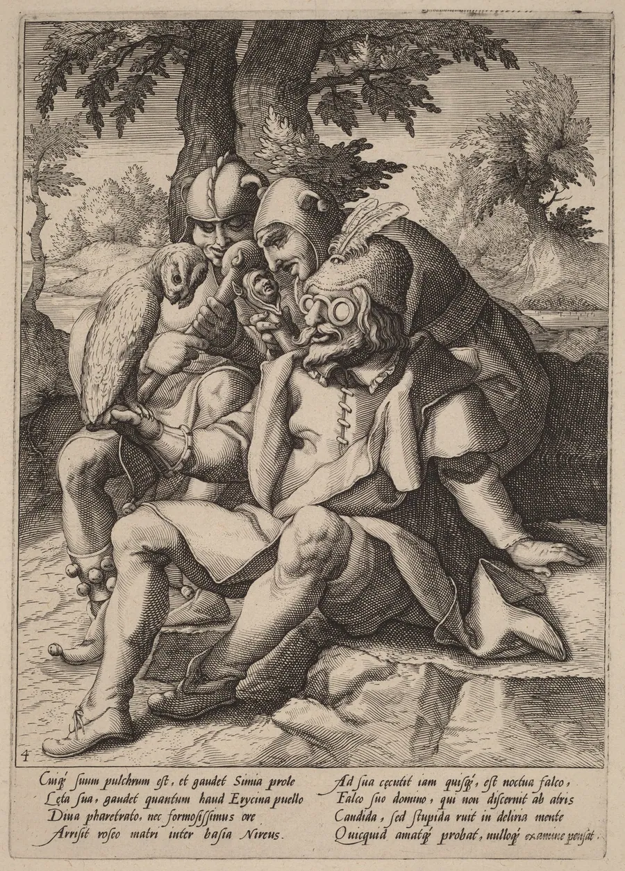 The Wisdom of Fools by Hendrick Goltzius