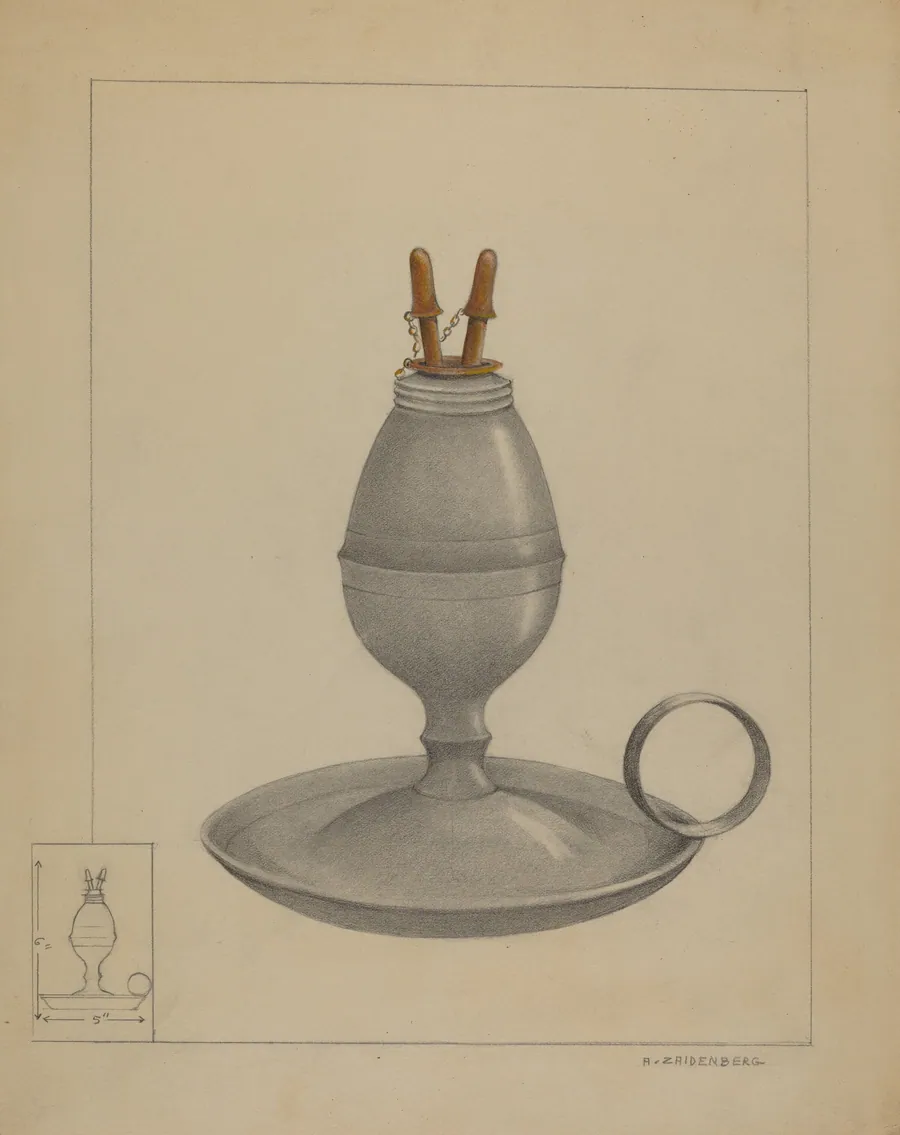 Chamber Lamp by Arthur Zaidenberg