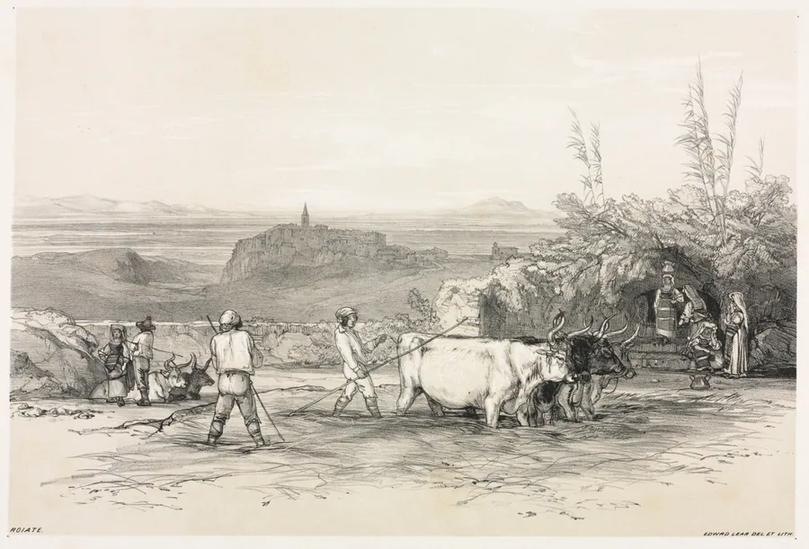 Views in Rome and Its Environs: Roiate by Edward Lear