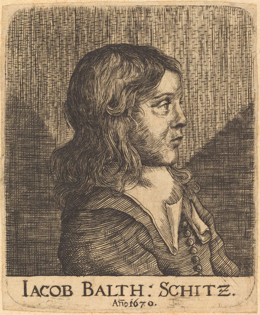 Jacob Balthazar Schitz by German 17th Century