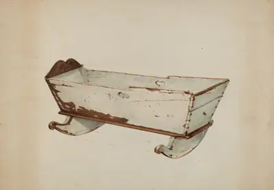 Wooden Cradle