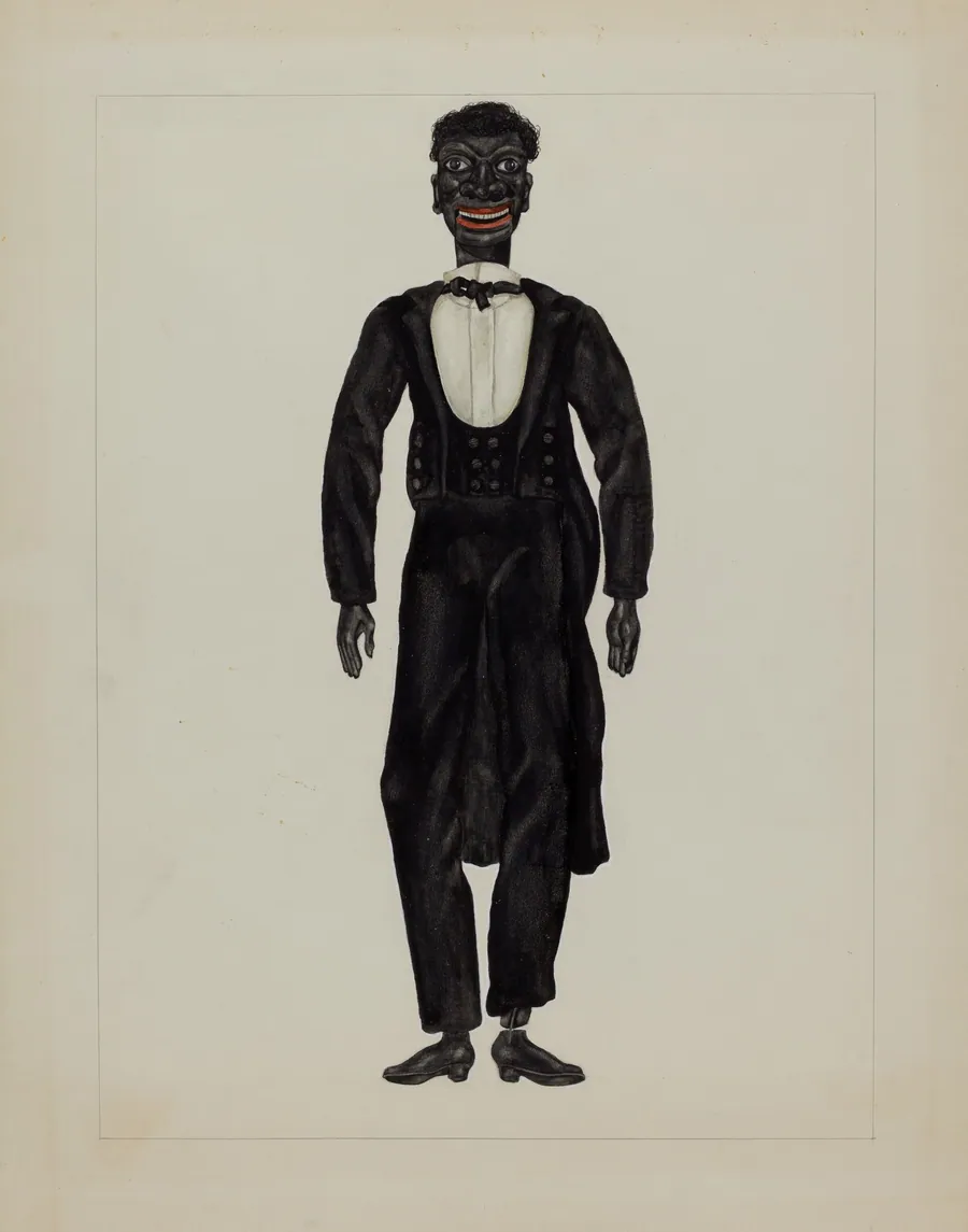 Minstrel Puppet by Verna Tallman