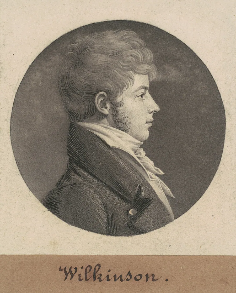 Joseph Biddle Wilkinson by Charles B. J. Févret de Saint-Mémin