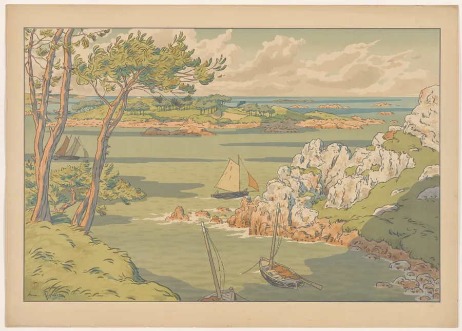 Aspects of Nature: The Island by Henri Rivière