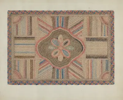 Shirred Rug