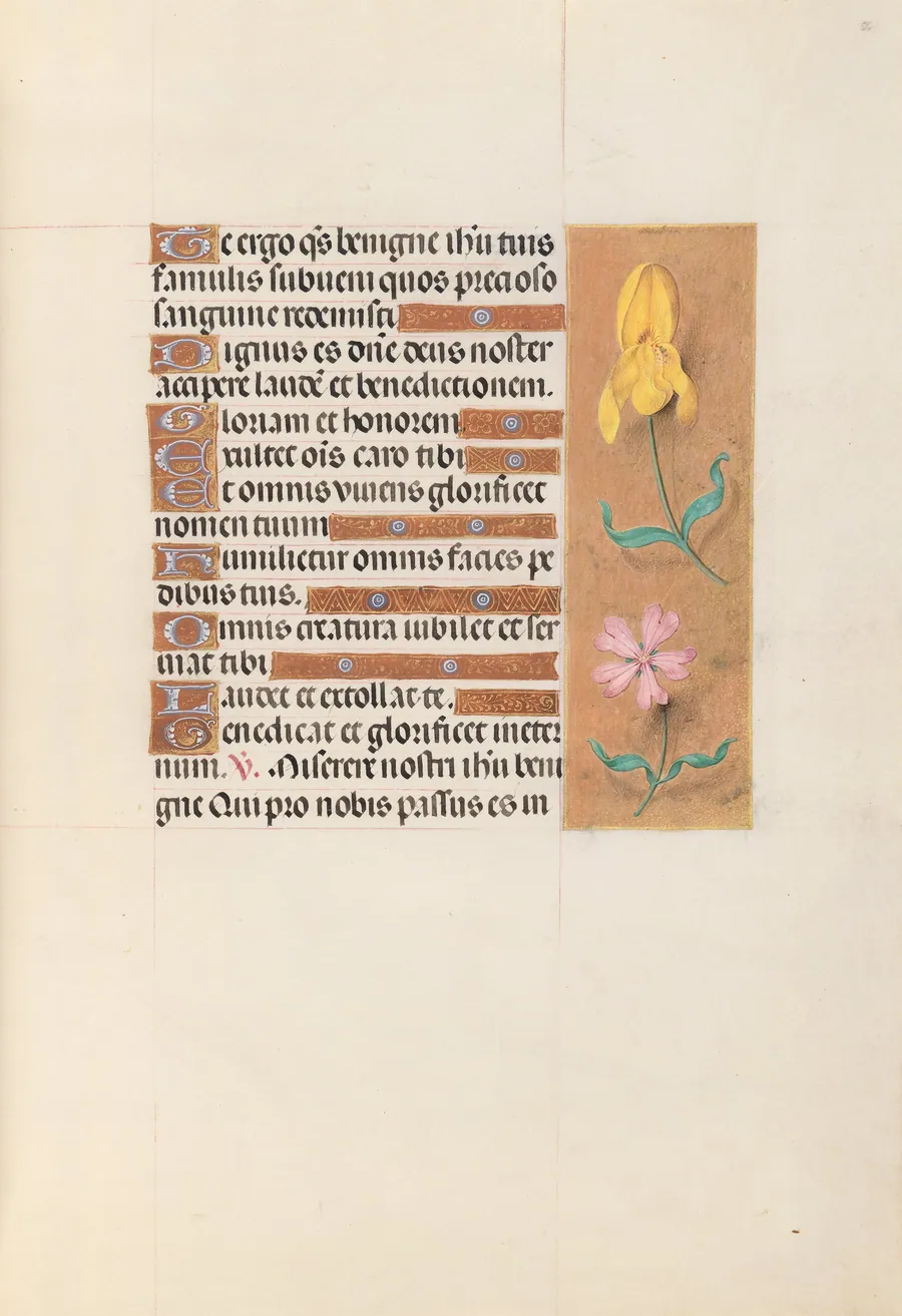 Hours of Queen Isabella the Catholic, Queen of Spain:  Fol. 56r by Master of the First Prayerbook of Maximillian