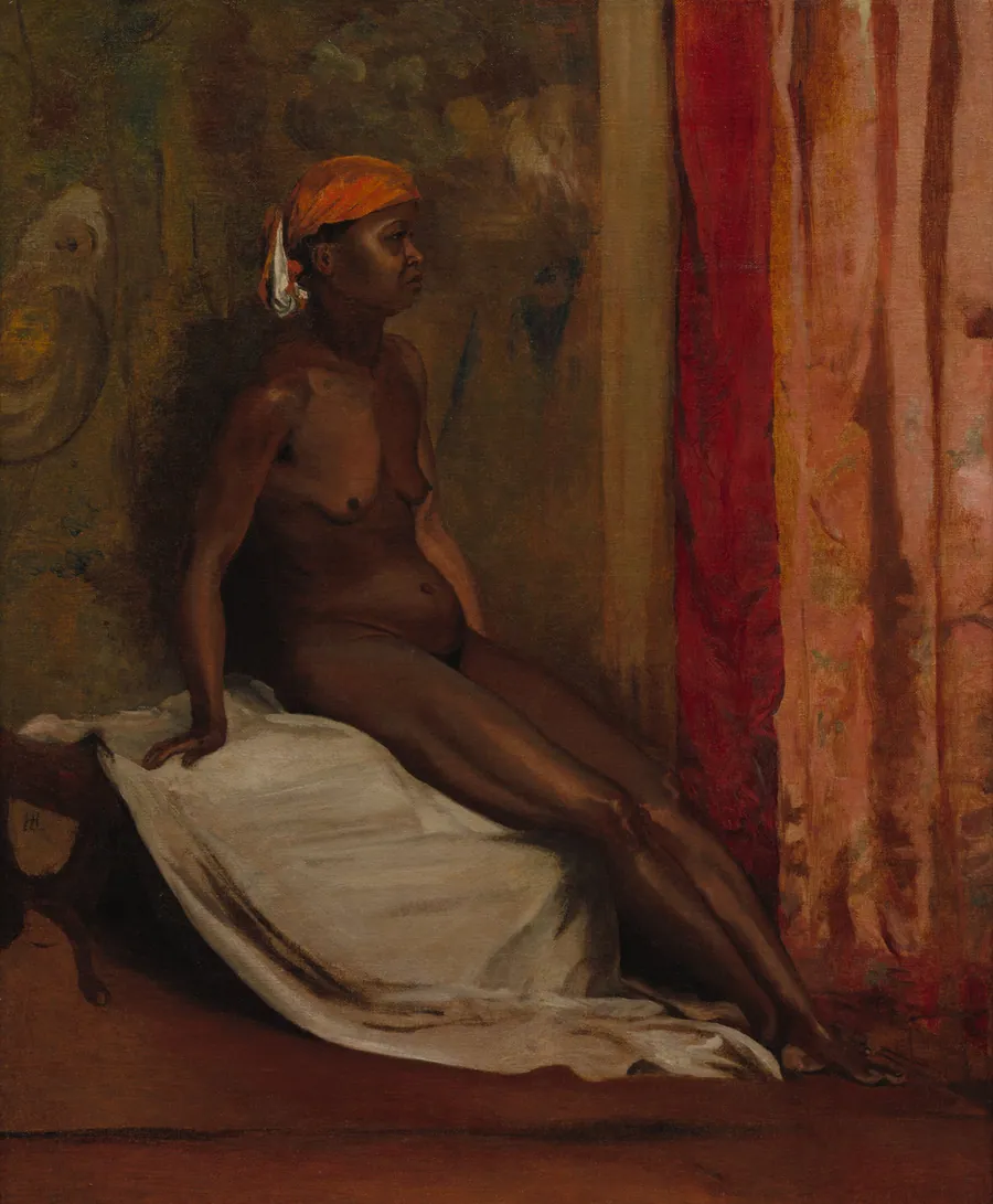 Seated African Woman by Henri Regnault
