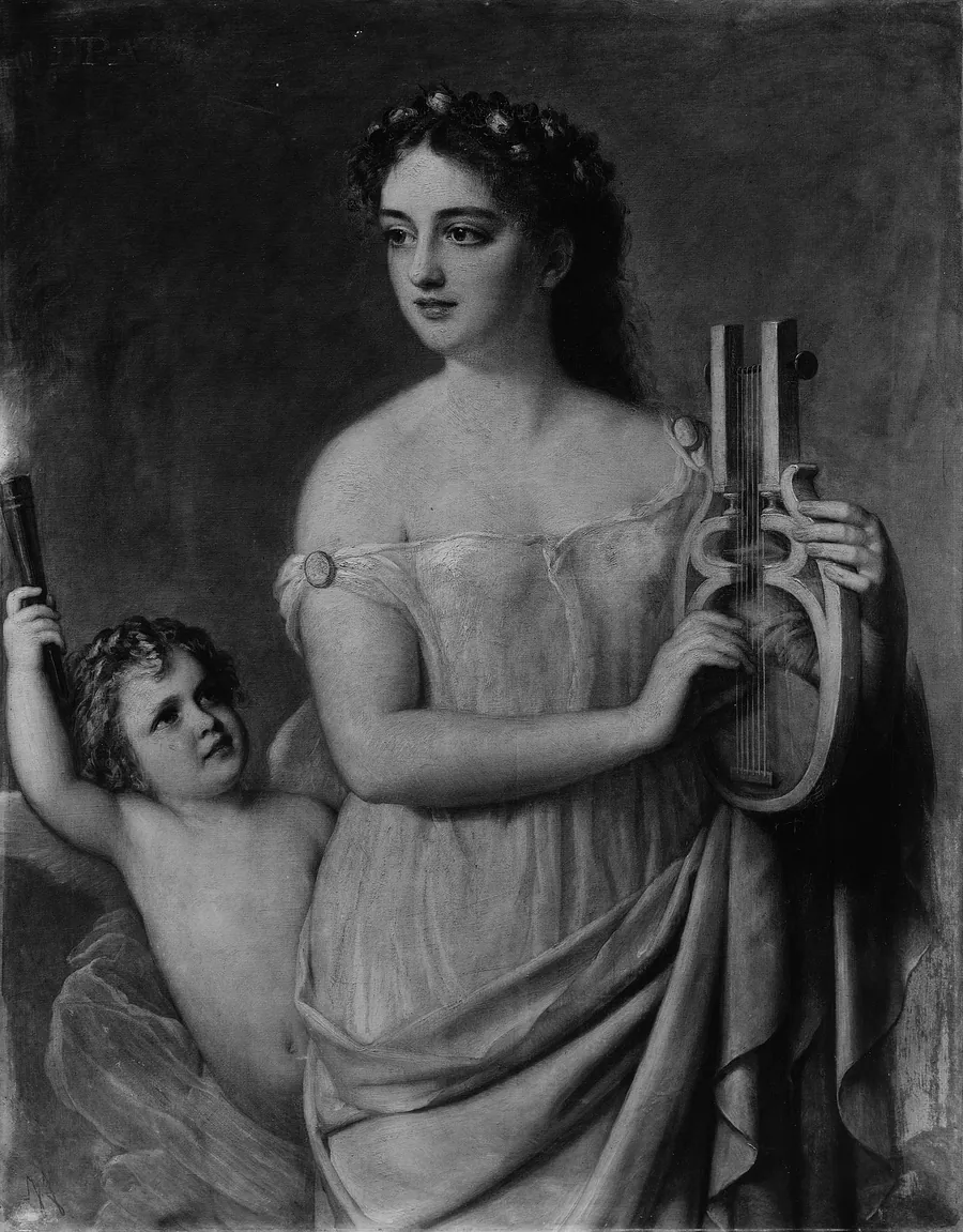 Erato by Joseph Fagnani