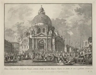 Annual Visit of the Doge to Santa Maria della Salute