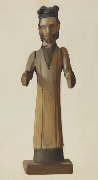Bulto (Saint with Hands Extended)