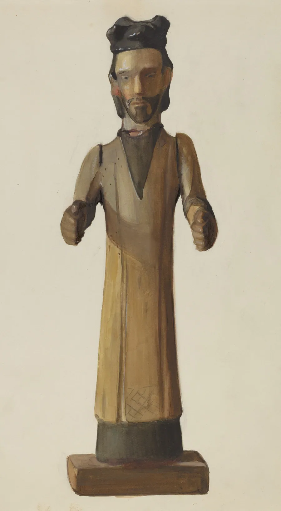 Bulto (Saint with Hands Extended) by Carl O'Bergh