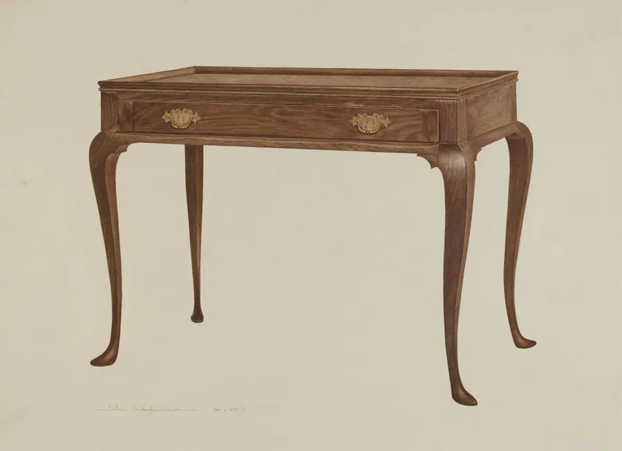 Serving Table by John Swientochowski
