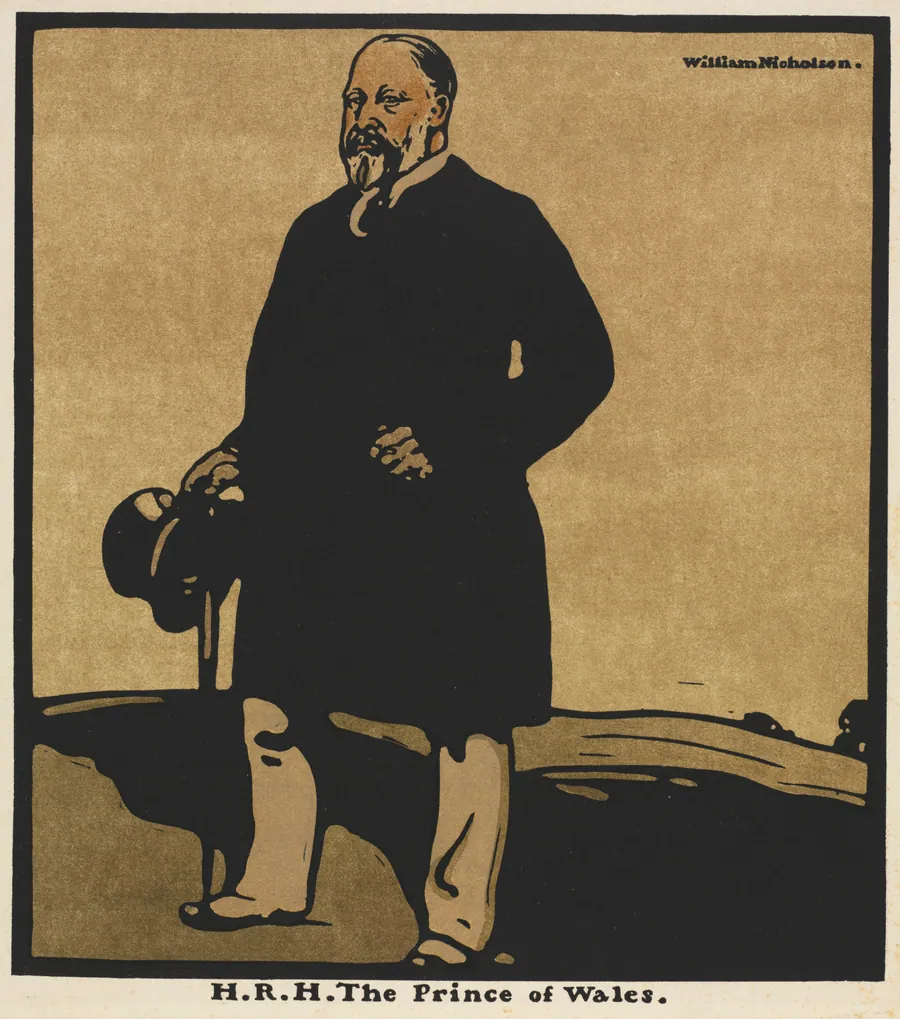 Twelve Portraits: H.R.H. The Prince of Wales by William Nicholson