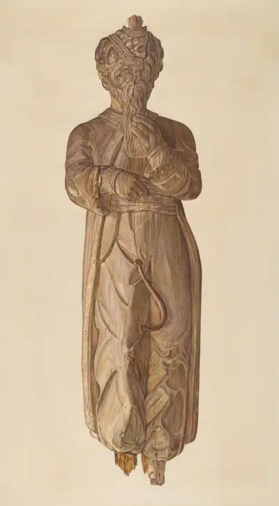 Circus Wagon Figure: Turk