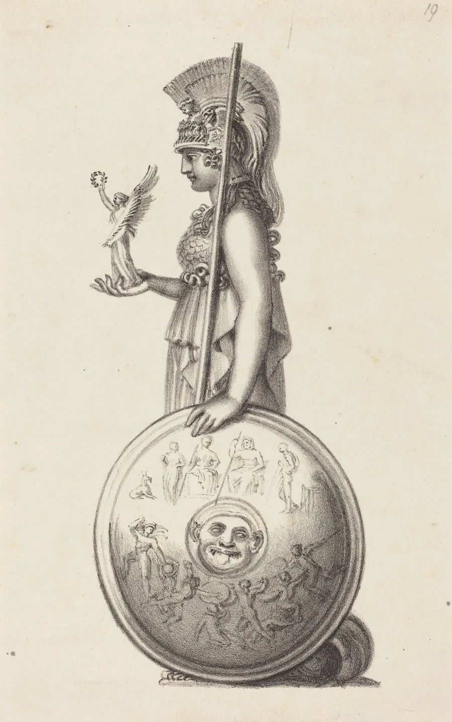 Minerva, by Phidas by Maria Denman