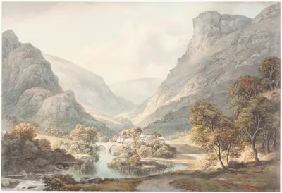 A View of Dovedale