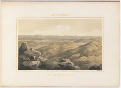 View from the Peak of Otter, No. 1