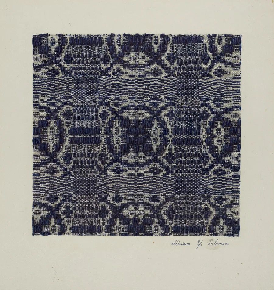 Coverlet by Miriam Y. Solomon