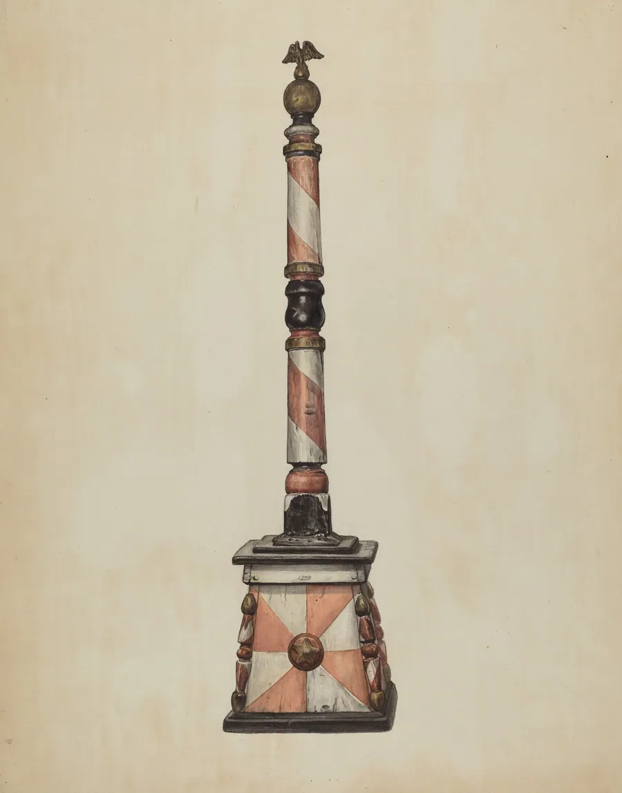 Barber Pole by Elisabeth Fulda
