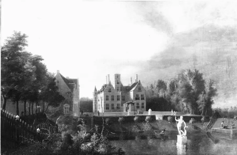 Herresædet Spijck by Monogrammist J.v.R.