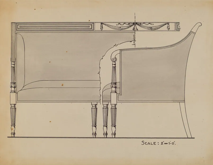 Sofa by Carl Weiss