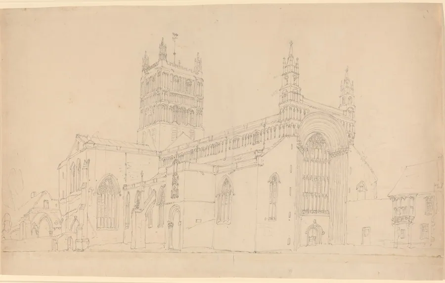 Tewkesbury Abbey by Joseph Mallord William Turner