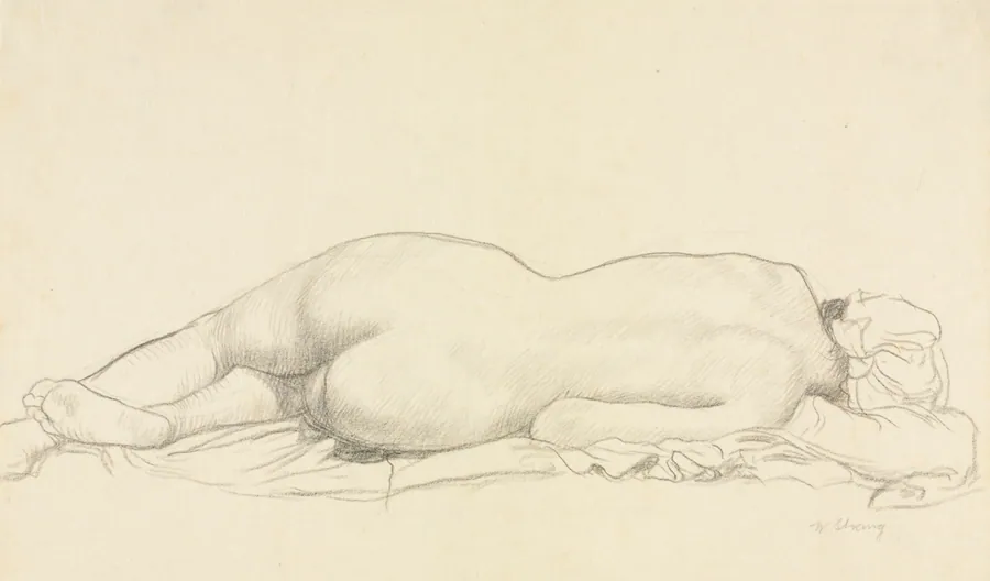 Reclining Nude by William Strang