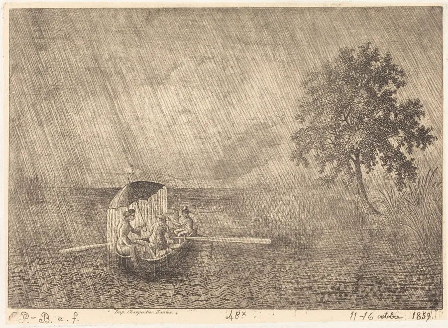 The Big Shower by Emmanuel Phélippes-Beaulieu