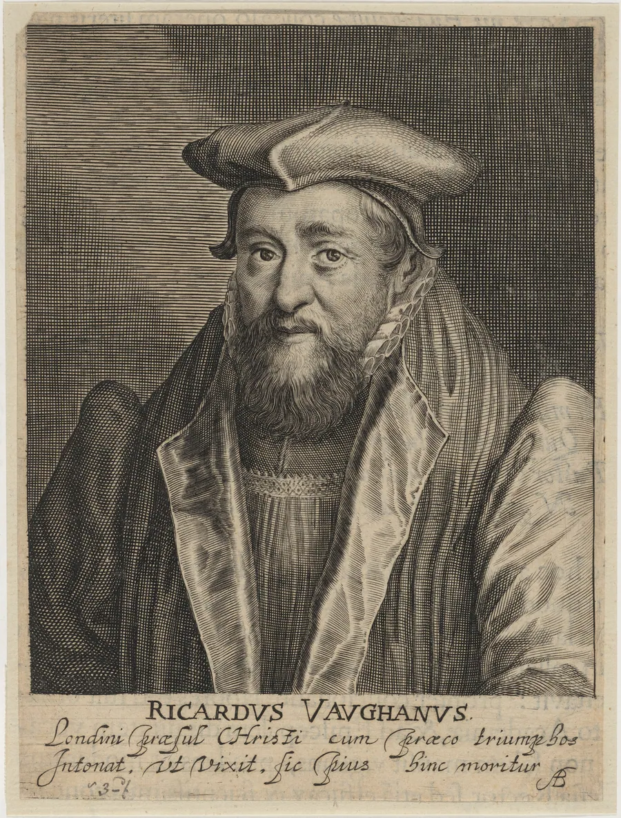 Richard Vaughan, Bishop of London by Magdalena van de Passe
