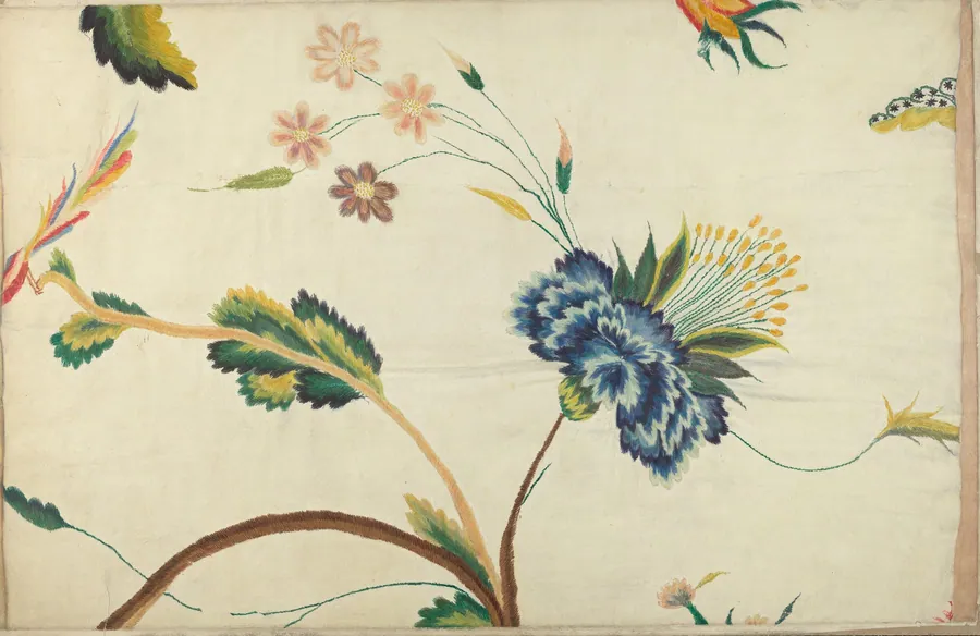 Crewel Bedspread by Lawrence Peterson
