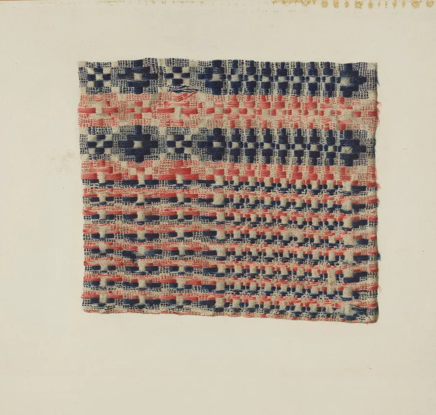 Coverlet Detail by Miriam Y. Solomon