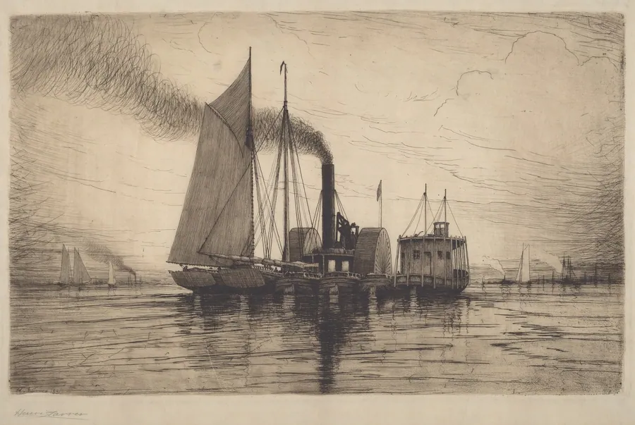 The Tow by Henry Farrer