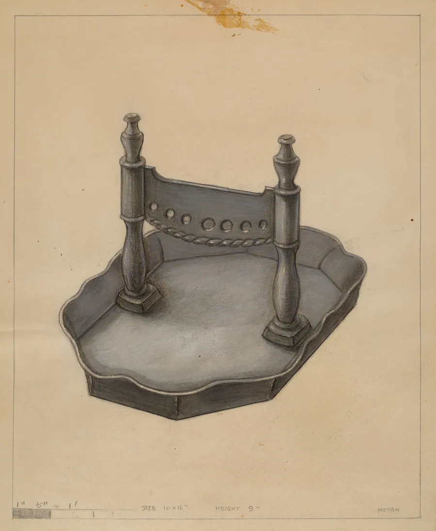 Foot Scraper by Franklin C. Moyan
