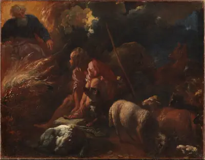 Moses og den brændende tornebusk