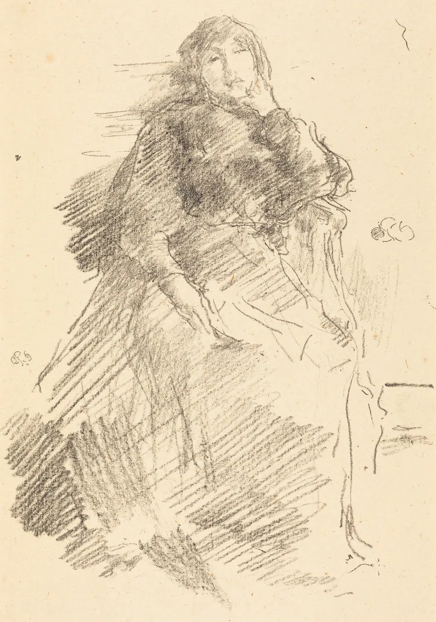 La Belle Dame Paresseuse by James McNeill Whistler