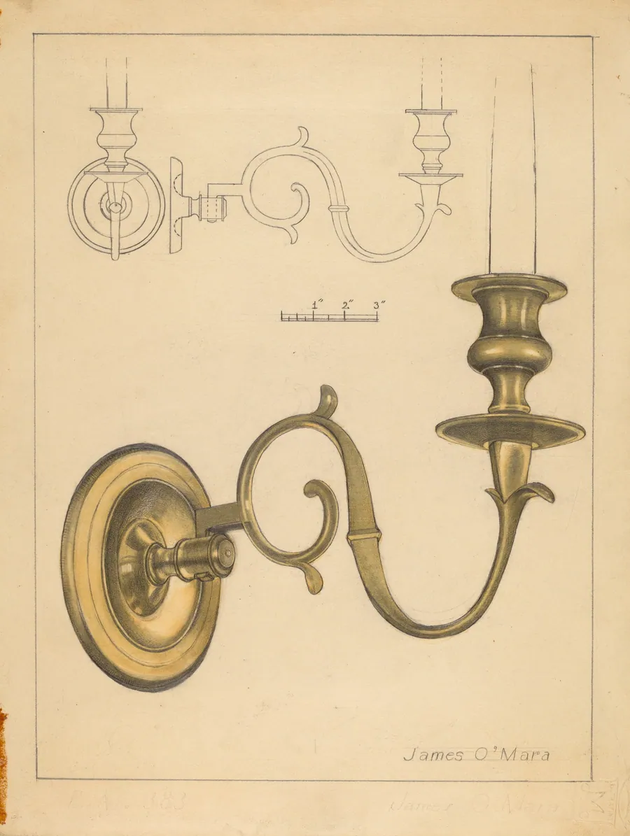 Bracket Sconce by James O'Mara