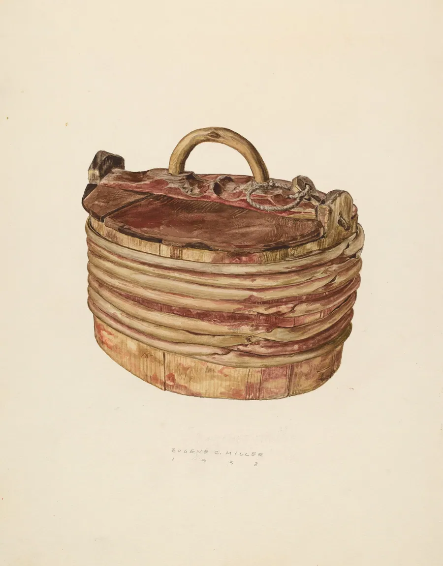 Butter Tub by Eugene C. Miller
