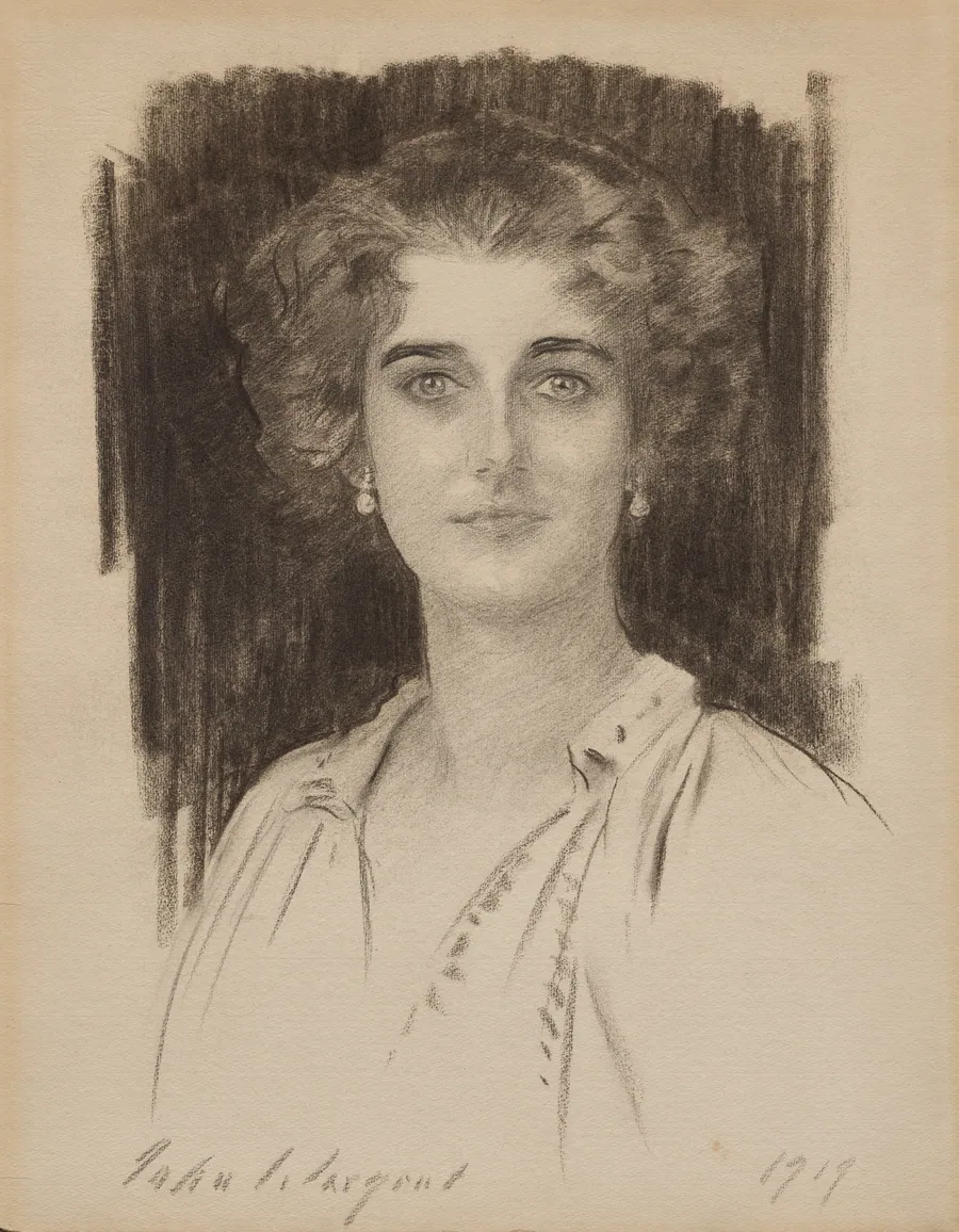Portrait of Dorothy Draper by John Singer Sargent
