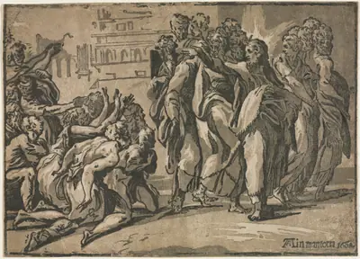 Christ Healing the Lepers