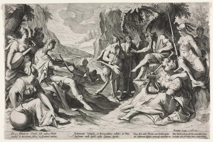 The Judgment of Midas by Nicolaes Clock