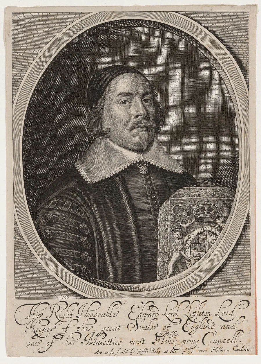 Edward, Lord Littleton by William Faithorne