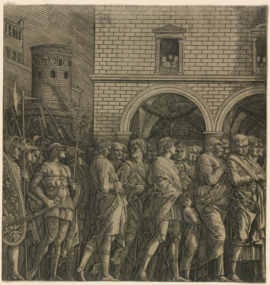 The Triumph of Caesar: The Senators by Italian 15th Century